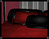 Red/Black Poseless bed