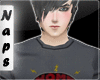 [N] Grey Muscle Tees
