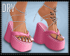 PEPPER PINK CUT HEELS