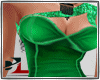 mini dress green