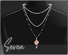 !7 Rose Diamond Necklace