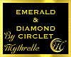 EMERALD DIAMOND CIRCLET
