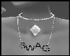 [xo]silver swag necklace
