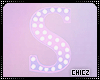Cz!Wall Letter S