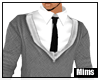 KM:V-Sweater-Grey