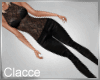 C black lace outfit