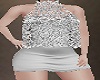 NA White Sexy Dress