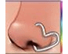 Heart Nose Ring