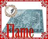 fireplace blue rug