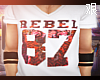 {J} Rebel 87 Tee White
