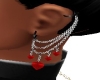(PSW)HeartChain Earrings