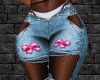 Pink Bow Jeans