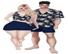 MY Navy Floral Top