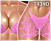 ᵀ Pink Lace Thong