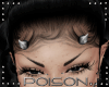 |P| Small Horns Silver
