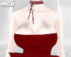 𝖒. Red Bow Dress