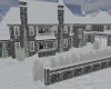 Winter Snow Mansion