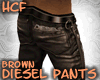 HCF Brown Diesel Pants M