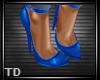TD l Haute Blue Heels