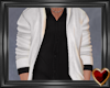 White Blk Sweater Jacket