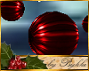 I~Glass Ornaments*Red