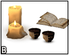 Reading Couple Candles