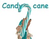 Aqua candy cane