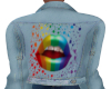 Rainbow Lips Jacket