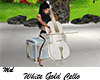 White Gold Cello Spring