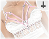harness bustier /pink
