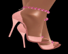 Rose-Pink Diamond Heels