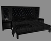 Black Wood Bed
