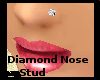 (Ld) Diamond Nose Stud