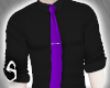 L* Shirt + Purple Tie