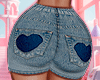 shorts hearts e