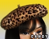 !C Fur Beret Leo