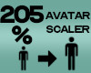 Avatar Scaler 205%