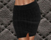 Lydia Black Stripe Skirt