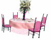 4 seat wedding table