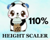 Height Scaler 110%