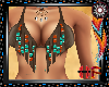 Beaded Fringed Halter Br