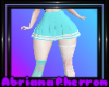 Blue Kawaii Signal Skirt