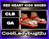 RED HEART KIDS SHOES