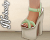 ! Mint Wedge Platforms