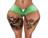 AS Short Green + Tattoo