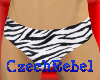 Zebra Stripe Male Bikini