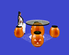 Halloween Table Pumpkins