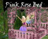 pink rose bed