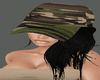 !F! CAMO ARMY CAP + HAIR