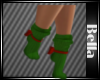 Naughty Elf Socks